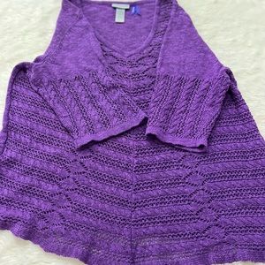 Purple sweater